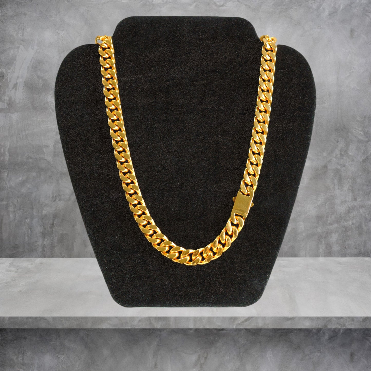 CUBAN LINK CHAÎNE 12 MM OR