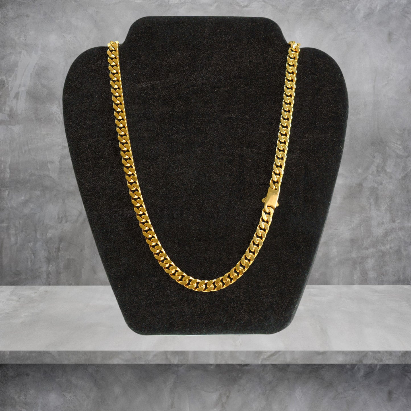 CUBAN LINK CHAÎNE 8 MM OR