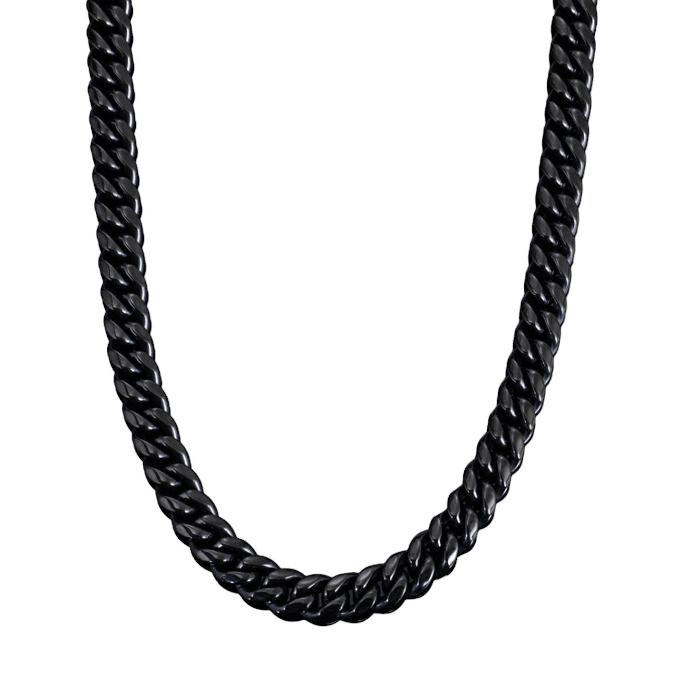 CUBAN LINK CHAÎNE 12 MM NOIR (PRÉCOMMANDE)